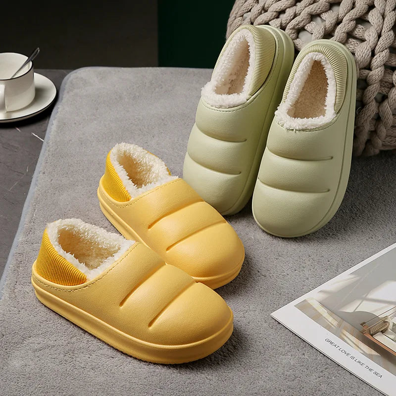 Chaussures en Fourrure Épaisse, Orthopaedic etConfortable pour femmes