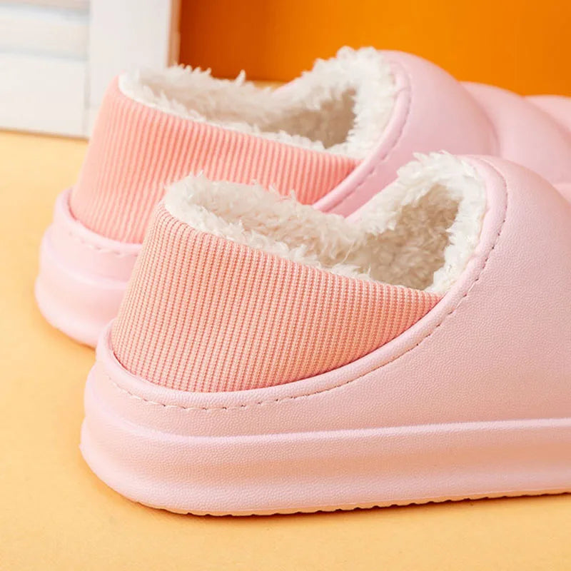 Chaussures en Fourrure Épaisse, Orthopaedic etConfortable pour femmes