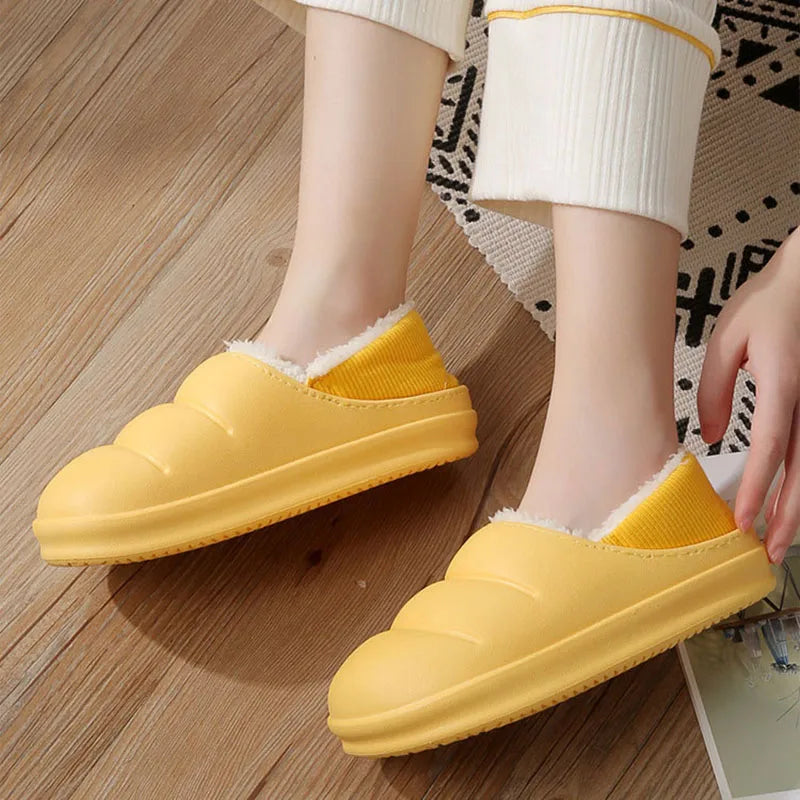Chaussures en Fourrure Épaisse, Orthopaedic etConfortable pour femmes