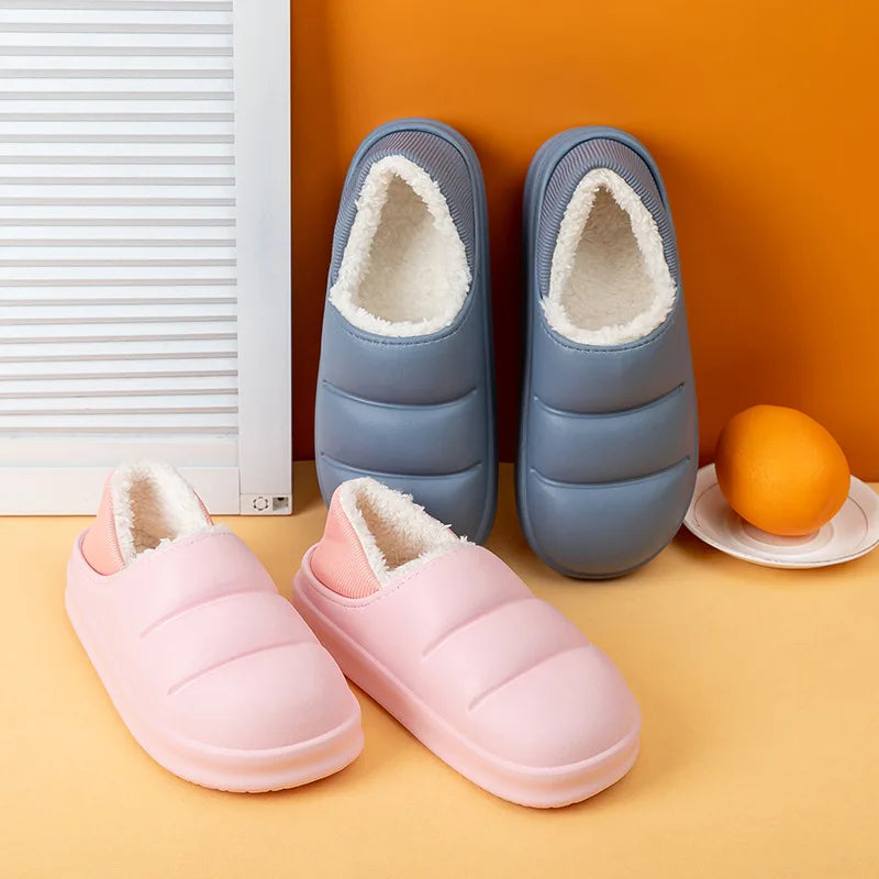 Chaussures en Fourrure Épaisse, Orthopaedic etConfortable pour femmes