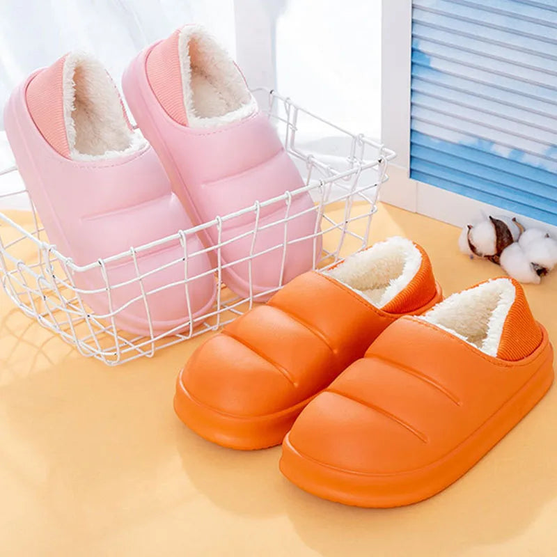 Chaussures en Fourrure Épaisse, Orthopaedic etConfortable pour femmes
