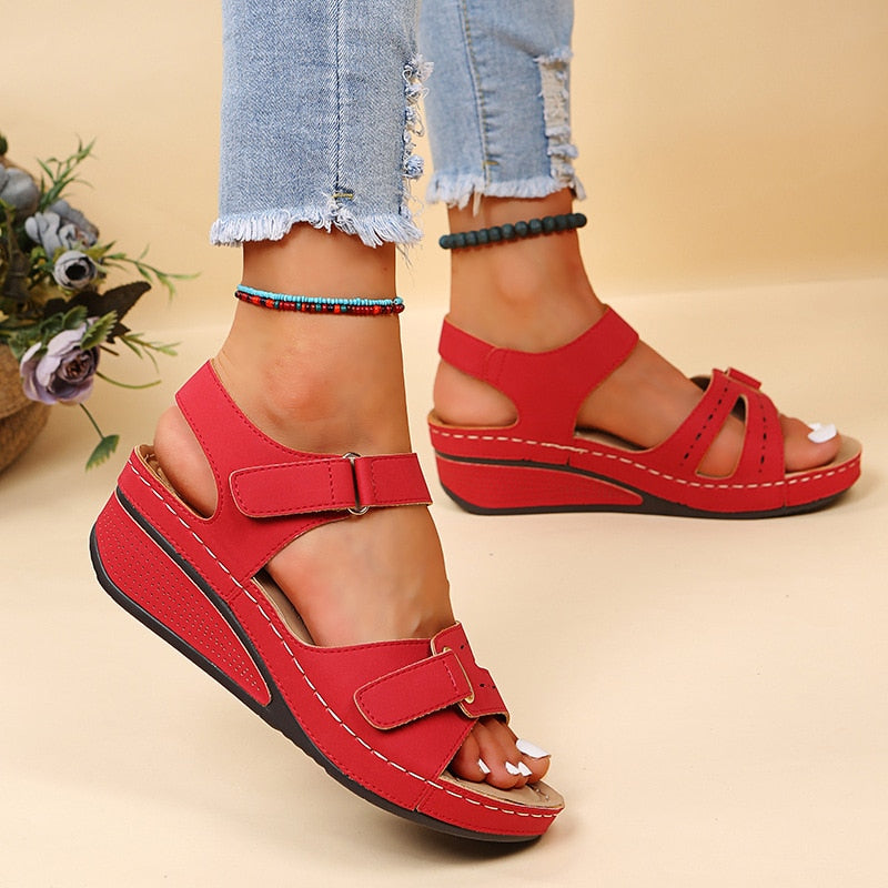 Sandales anti-dérapantes, légères et confortables pour femmes - Chaussure Ideale