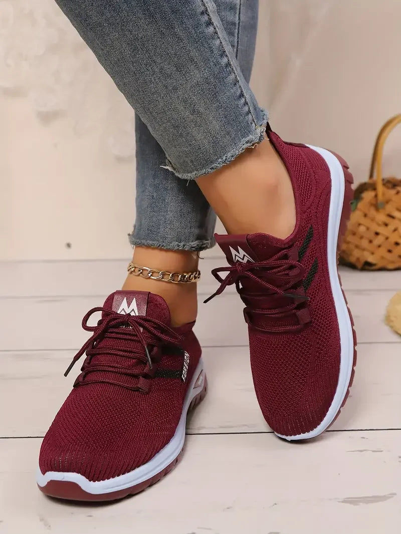 Baskets Femme Respirantes à Plateforme – Confort Léger & Style d’Été