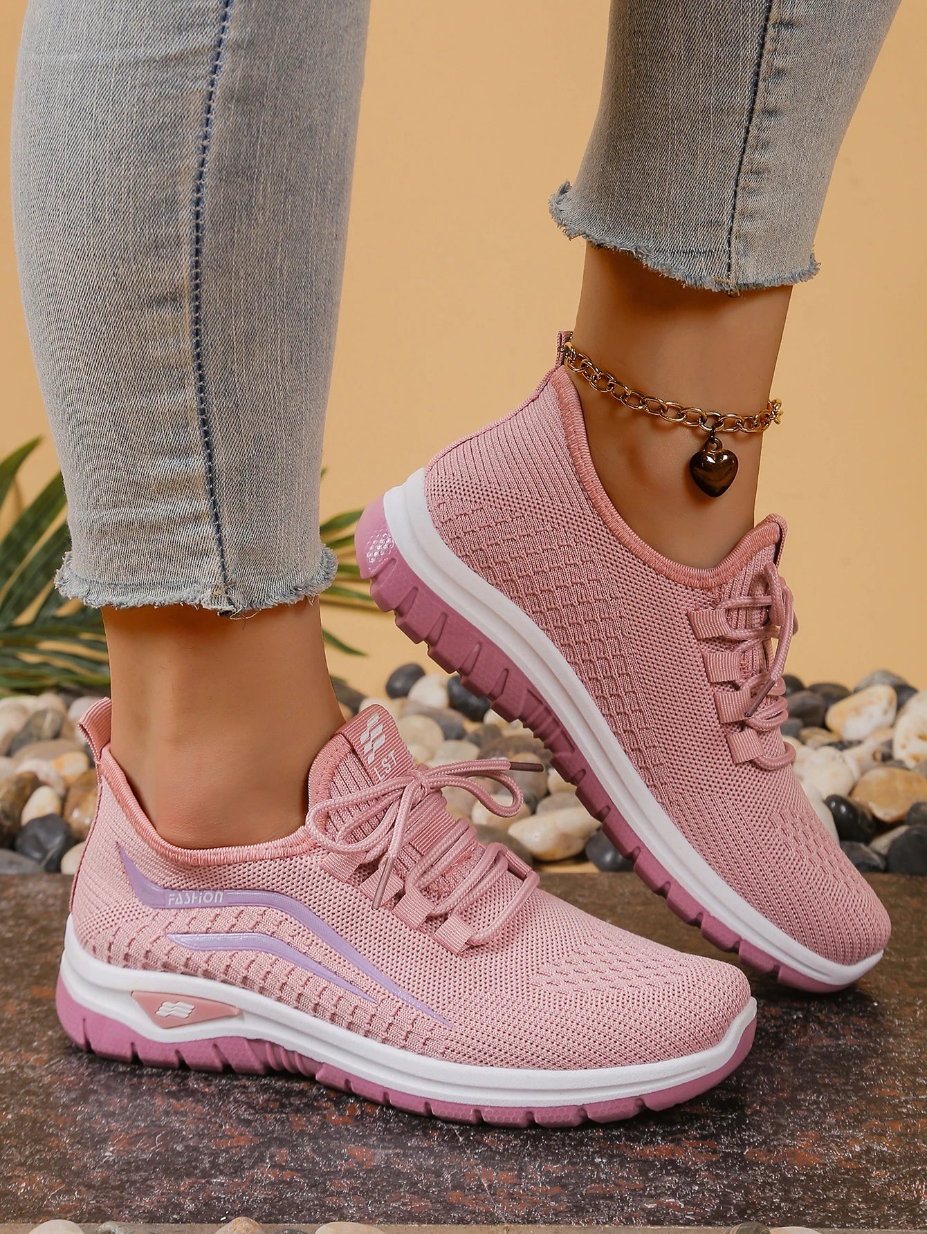 Baskets Femme Respirantes – Semelle Souple & Antidérapante