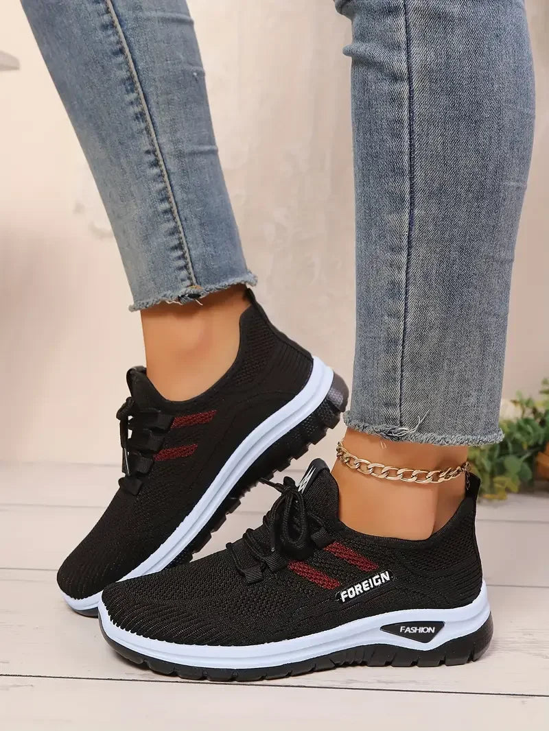 Baskets Femme Respirantes à Plateforme – Confort Léger & Style d’Été