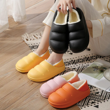 Chaussures en Fourrure Épaisse, Orthopaedic etConfortable pour femmes