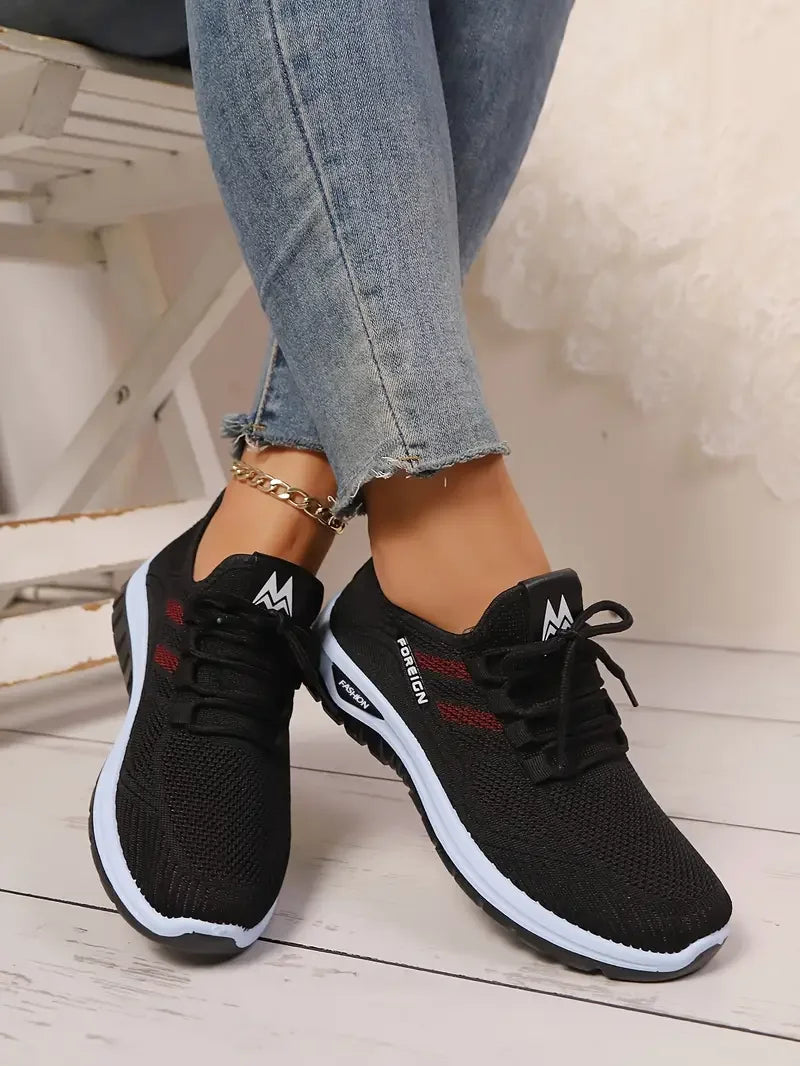 Baskets Femme Respirantes à Plateforme – Confort Léger & Style d’Été